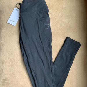 GYMSHARK black sculpt leggings- never worn w/ tags